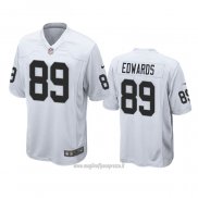 Maglia NFL Game Las Vegas Raiders Bryan Edwards Bianco