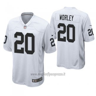 Maglia NFL Game Las Vegas Raiders Daryl Worley Bianco