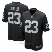 Maglia NFL Game Las Vegas Raiders David Long JR. Nero