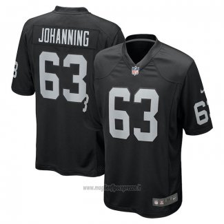Maglia NFL Game Las Vegas Raiders Jake Johanning Nero