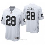 Maglia NFL Game Las Vegas Raiders Josh Jacobs Bianco