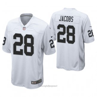 Maglia NFL Game Las Vegas Raiders Josh Jacobs Bianco