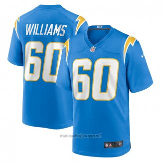 Maglia NFL Game Los Angeles Chargers Bucky Williams Blu