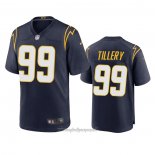 Maglia NFL Game Los Angeles Chargers Jerry Tillery 2020 Blu