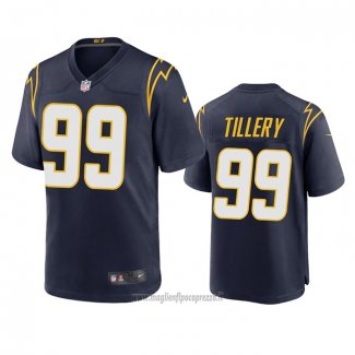 Maglia NFL Game Los Angeles Chargers Jerry Tillery 2020 Blu