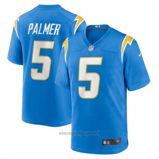Maglia NFL Game Los Angeles Chargers Joshua Palmer Blu