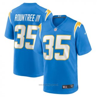 Maglia NFL Game Los Angeles Chargers Larry Rountree III Blu