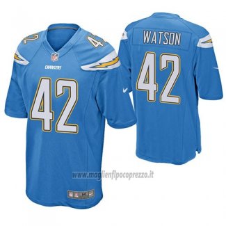 Maglia NFL Game Los Angeles Chargers Terrell Watson Powder Blu