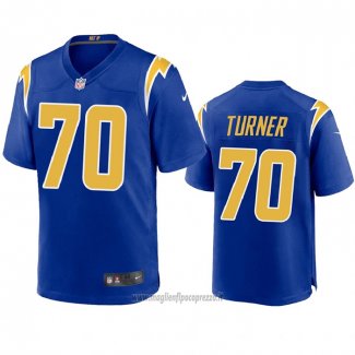 Maglia NFL Game Los Angeles Chargers Trai Turner 2020 Blu