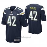 Maglia NFL Game Los Angeles Chargers Uchenna Nwosu Blu