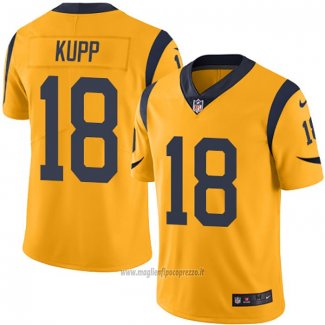 Maglia NFL Game Los Angeles Rams 18 Cooper Kupp Or