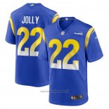 Maglia NFL Game Los Angeles Rams Shaun Jolly Home Blu