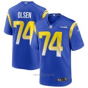 Maglia NFL Game Los Angeles Rams Merlin Olsen Retired Blu