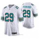 Maglia NFL Game Miami Dolphins Minkah Fitzpatrick Bianco Throwback