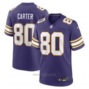 Maglia NFL Game Minnesota Vikings Cris Carter Classic Retired Viola