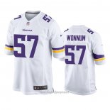 Maglia NFL Game Minnesota Vikings D.j. Wonnum Bianco