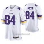 Maglia NFL Game Minnesota Vikings Randy Moss Bianco
