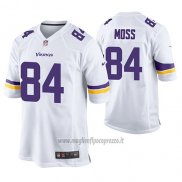 Maglia NFL Game Minnesota Vikings Randy Moss Bianco