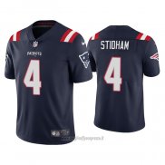 Maglia NFL Game New England Patriots 2020 Jarrett Stidham Vapor Blu