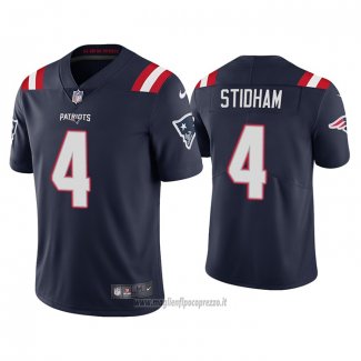 Maglia NFL Game New England Patriots 2020 Jarrett Stidham Vapor Blu