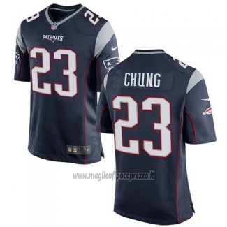 Maglia NFL Game New England Patriots Chung Blu