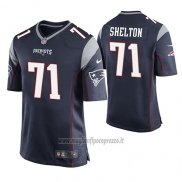Maglia NFL Game New England Patriots Danny Shelton Blu