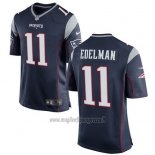 Maglia NFL Game New England Patriots Edelman Blu