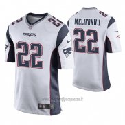 Maglia NFL Game New England Patriots Obi Melifonwu Bianco
