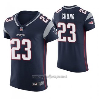 Maglia NFL Game New England Patriots Patrick Chung Blu Vapor Untouchable