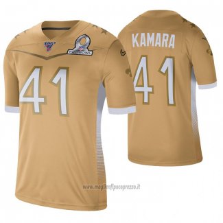 Maglia NFL Game New Orleans Saints Alvin Kamara 2020 NFC Pro Bowl Or