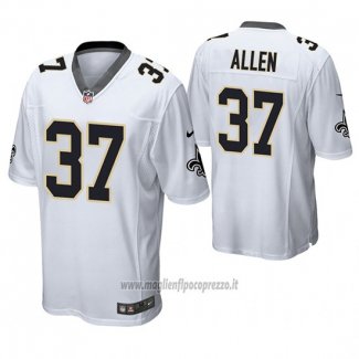 Maglia NFL Game New Orleans Saints Javorius Allen Bianco
