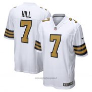Maglia NFL Game New Orleans Saints Taysom Hill Alternato Bianco