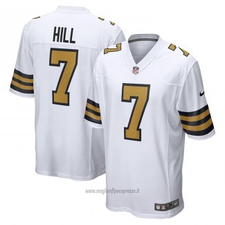 Maglia NFL Game New Orleans Saints Taysom Hill Alternato Bianco