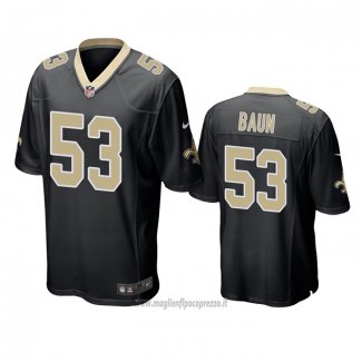 Maglia NFL Game New Orleans Saints Zack Baun Nero