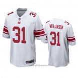 Maglia NFL Game New York Giants Chris Williamson Bianco