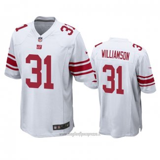 Maglia NFL Game New York Giants Chris Williamson Bianco