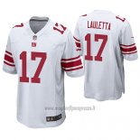 Maglia NFL Game New York Giants Kyle Lauletta Bianco