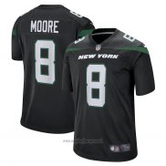 Maglia NFL Game New York Jets Elijah Moore Nero