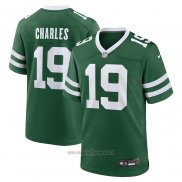 Maglia NFL Game New York Jets Irvin Charles Verde