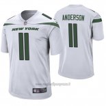Maglia NFL Game New York Jets Robby Anderson Bianco 60 Anniversario