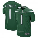 Maglia NFL Game New York Jets Will Mcdonald Iv 2023 NFL Draft First Round Pick Verde