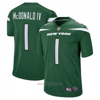 Maglia NFL Game New York Jets Will Mcdonald Iv 2023 NFL Draft First Round Pick Verde