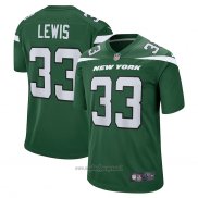 Maglia NFL Game New York Jets Zane Lewis Verde