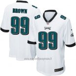 Maglia NFL Game Philadelphia Eagles Brown Bianco