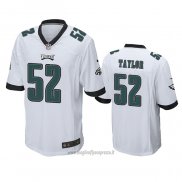 Maglia NFL Game Philadelphia Eagles Davion Taylor Bianco