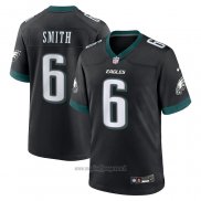 Maglia NFL Game Philadelphia Eagles Devonta Smith Alternato Nero