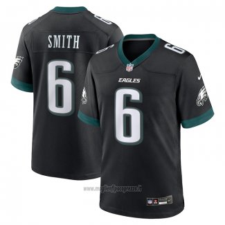 Maglia NFL Game Philadelphia Eagles Devonta Smith Alternato Nero