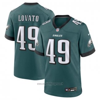 Maglia NFL Game Philadelphia Eagles Rick Lovato Verde1