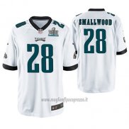 Maglia NFL Game Philadelphia Eagles Wendell Smallwood Bianco Super Bowl Lii Champions