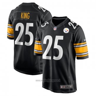 Maglia NFL Game Pittsburgh Steelers Desmond King Nero